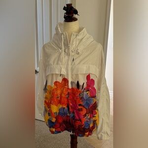 Adidas windbreaker jacket by Stella McCartney Run Blossom Jacket